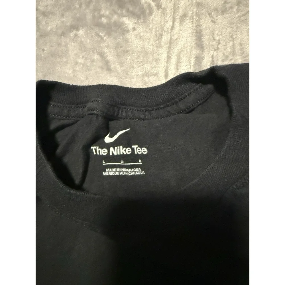 Nike T Shirt Mens Large Black Don't Waste Your Energy Run In Pegasus Graphic